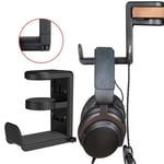 Display Headphone Bracket Under Desk Hook Earphones Hanger Headset Stand