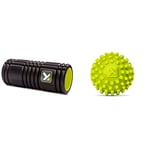 TriggerPoint, Grid Roller, Massage Roller, 13 x 5 Inch (Pack of 1) & TriggerPoint MobiPoint Massage Ball, Targeted Muscle Relief, Durable and Hygienic, Easy to Clean, Lime, 2"/5cm