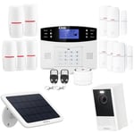 Kit alarme maison sans fil gsm et caméra autonome Lifebox evolution kit connecté 19