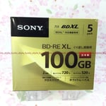 Sony Blu Ray 100 GB BD-RE BDXL 3D Triple Layer Printable Disc 07741 JAPAN