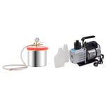 vidaXL Vakuumkammare med 2-stegs pump 7,4 L 3100539