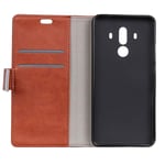 PU Leather Wallet Case for HUAWEI Mate 10 Pro,Flip Folio Case Cover with[Card Slots] and [Kickstand Feature] TPU Shockproof Case Compatible with HUAWEI Mate 10 Pro