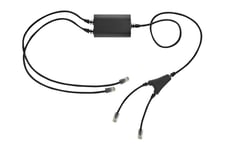 EPOS CEHS-CI 01 - elektronisk krokomkopplingsadapter för headset, VoIP-telefon
