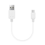 Geekria Micro-USB Speakers Short Charger Cable, Compatible with Bose SoundLink Color II, SoundLink Micro, Revolve+ Charger, USB to Micro-USB Replacement Power Charging Cord (1 ft / 30 cm)