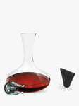 Le Creuset Vitesse 750ml Glass Decanter, Aerator and Cleaning Balls Set