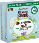 Garnier Ultimate Blends Coconut Hydrating Shampoo Bar with Aloe Vera 60g