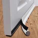Dörrtätningslist ljudisoleringslist dörrkarm vindruteslist fönster värmeisoleringslist fönsterdörr gapblocker ren vit 3*94cm