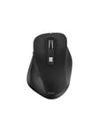 Deltaco Office ergonomic mouse silent clicks wir - Mouse - Optic - 6 knappar - Svart