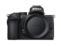 Nikon Z50 Body Mirrorless Camera (209-point Hybrid AF, High speed image processing, 4K UHD movies, High Resolution LCD Monitor) VOA050AE