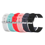 Tencloud Replacement Straps Compatible with Amazfit Bip S Strap, Band Soft Silicone Sport Wristband Watch Accessories for Amazfit Bip S/Bip Lite/Bip Smartwatch (6pcs)