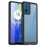 tectTech Crystal Hybrid Skal Motorola Moto G04 svart