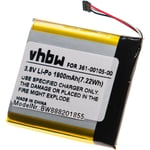 vhbw batterie compatible avec Garmin Edge 1030 GPS compteur de vélo de bicyclette (1900mAh, 3,8V, Li-polymère)