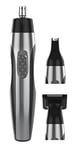 Wahl All In One Nose Hair Trimmer for Men and Women 3-in-1 Ear and Eyebrow Trimmer, Lithium Battery Powered, Washable Heads
