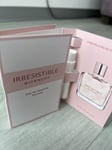 GIVENCHY IRRESISTIBLE 1ml EAU SAMPLE TRAVEL Fraiche Toilette SPRAY 🆕💖💖