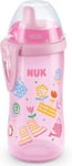 NUK First Choice+ Kiddy Cup Toddler Cup | 12 Months+ | Leak-Proof Toughened | &