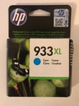 Genuine Original HP 933XL Cyan CN054A Printer Ink Cartridge VAT.Inc - No Box