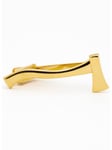 Guld slipsnål yxa 5 cm