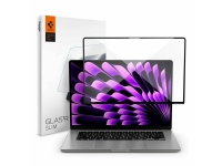 Spigen GLAS.tR SLIM, Skärmskydd för bärbar dator, Transparent, Apple, MacBook Air 15 tum (2023/M2) MacBook Air 15 tum (2024/M3), Härdat glas, 38,1 cm (15)