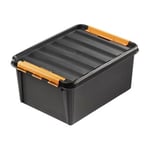 Förvaringsbox med Lock SmartStore Pro Svart 400x300x190mm 14L