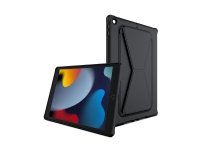 ITSKINS SPECTRUM STAND cover til iPad® 10,2 2021 (9th, 8th and 7th generation). Sort