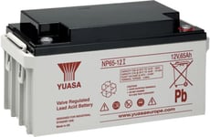 Yuasa 12V 65Ah (AGM) batteri 350 x 174 x 165