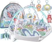 Canpol Babies Educational Play Mat With Playpen For Children 0+ Mėn., Safari, 81/100