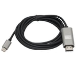 1.8M Type‑C To HD Multimedia Interface Adapter Cable Laptop To TV Projector SLS