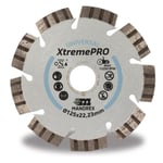 Mandrex Universal XtremePRO Diamantkapskiva 125 mm