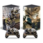 Kit De Autocollants Skin Decal Pour Console De Jeu Xbox Series X Call Duty Cold War, T1tn-Seriesx-4036