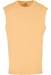 Urban Classics Men's Open Edge Sleeveless Tee T-Shirt, Paleorange,