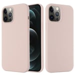 MagSafe Silikonskal iPhone 15 Pro Rosa