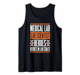 Medical Laboratory Scientist Heroes In Lab, Lab Technician Tank Top