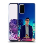 Official The Flash TV Series Harrison Wells Character Art Soft Gel Case Compatible for Samsung Galaxy S20 / S20 5G