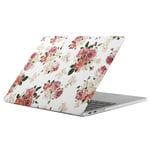 Skal för New Macbook Pro 13.3-tum - Vit med rosa blommor A1706 & A1708