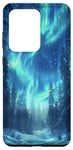 Galaxy S20 Ultra Aurora Borealis Hiking Outdoor Hunting Forest Case