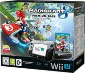Nintendo Wii U - Premium Pack - Console De Jeux - Full Hd, 1080i, Hd, 480p, 480i - Noir - Mario Kart 8