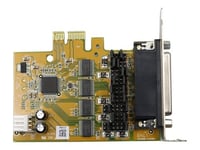 Lenovo 4 Serial card - Adaptateur série - PCIe profil bas - série - pour ThinkCentre M720s 10ST, 10SU; M920s 10SJ, 10SK; ThinkStation P330 Gen 2 30D2, 30D4