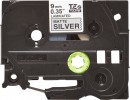 Brother P-Touch Cube plus - TZe tape 9mmx8m black/silver mat TZeM921 84202