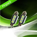 Lampa,C5W,39mm LED-Xenonvit Canbus,12V 2-pack