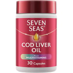 Seven Seas Cod Liver Oil plus multivitamins 30 capsules