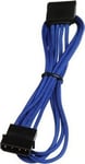 Bitfenix Alchemy Molex to SATA Adapter 45 cm - sleeved blue/black :: BFA-MSC-MSA