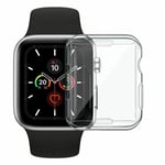 Coque protection écran totale en silicone compatible Apple Watch série SE 2022 40MM