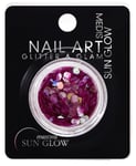 Medis Sun Glow Art Glitter & Glam Nid d'abeille Violet pack de 4 (4 x 1 pièce)