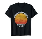 Vintage Best Friends For Life: Funny Grandpa & Grandson 2024 T-Shirt