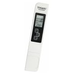 Linghhang - Blanc pH-mètre numérique, kit de test d'eau pH domestique, stylo testeur d'eau
