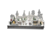 Konstsmide 3257-210 LED-Szenerie Julemarked Varmhvid LED (RGB) Varm hvid Timer, med kontakt