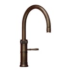 Quooker PRO3 CLASSIC FUSION ROUND PTN 3CFRPTN Classic Round Fusion 3-in-1 Boiling Water Tap - PATINATED BRASS