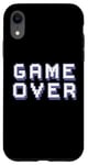 Coque pour iPhone XR Game Over Console PC Player Controller Jeux vidéo Ordinateur