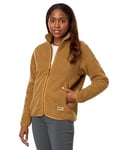 Fjallraven 84789-232 Vardag Pile Fleece W/Vardag Pile Fleece W Sweatshirt Women's Buckwheat Brown Size S