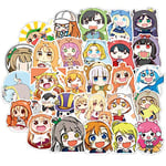 Anime Stickers Girls Children Kids Gifts Diy Laptop Diary Scrapbook Cartoon Stickers 50Pcs